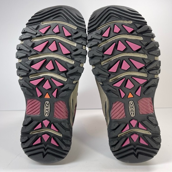 NWOT KEEN Women's Targhee III Waterproof Mid Boots‎ Size 8 Weiss/Boysenberry - Picture 8 of 10